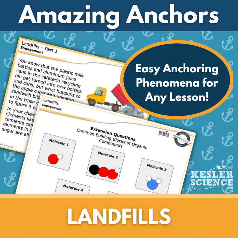 Amazing Anchors Organic Compounds (Landfills) - MS 6-8