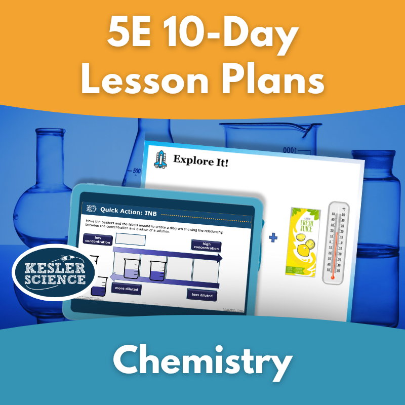 5E Lessons - Physical Science - Chemistry