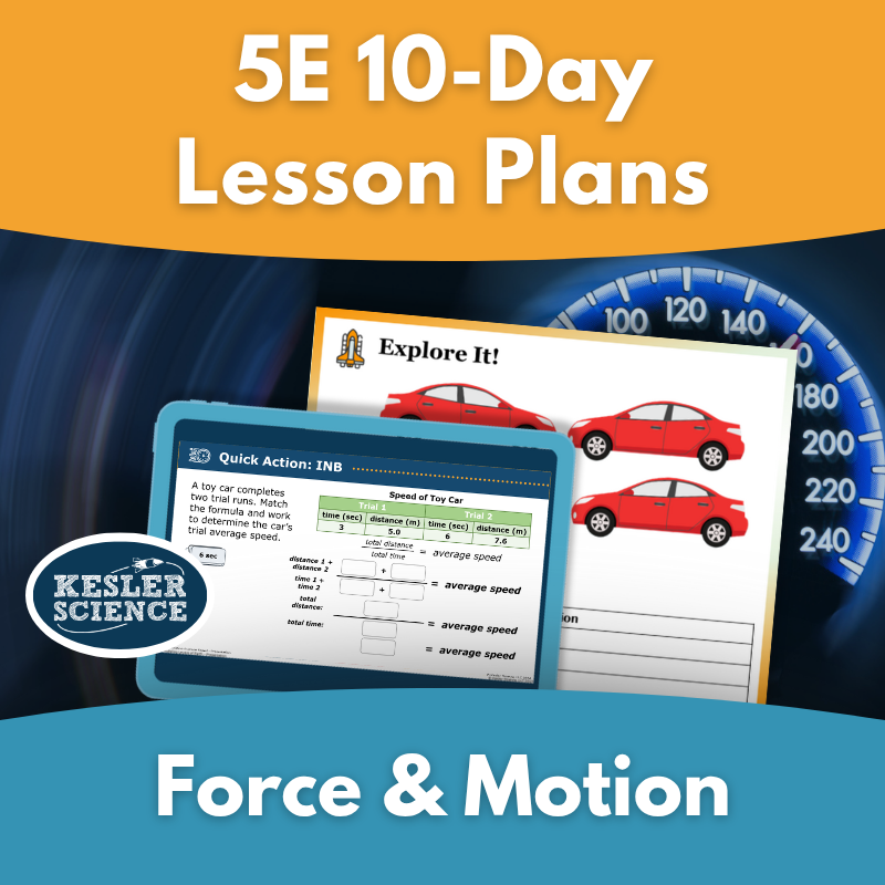 5E Lessons - Physical Science - Force & Motion