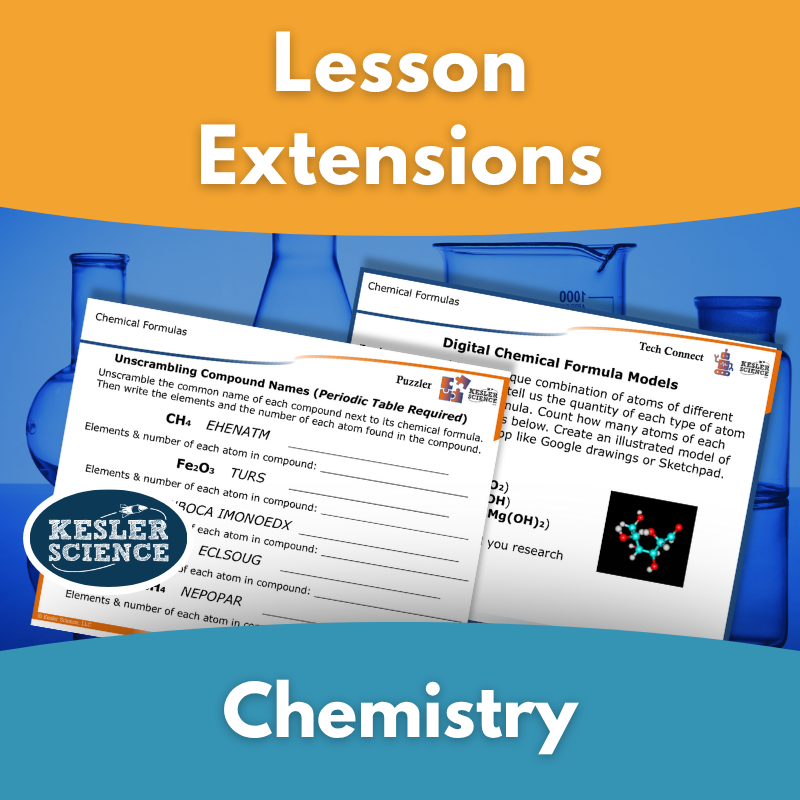 Lesson Extensions - Life Science - Chemistry