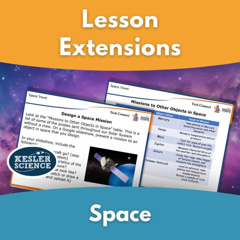 Lesson Extensions - Earth Science - Space