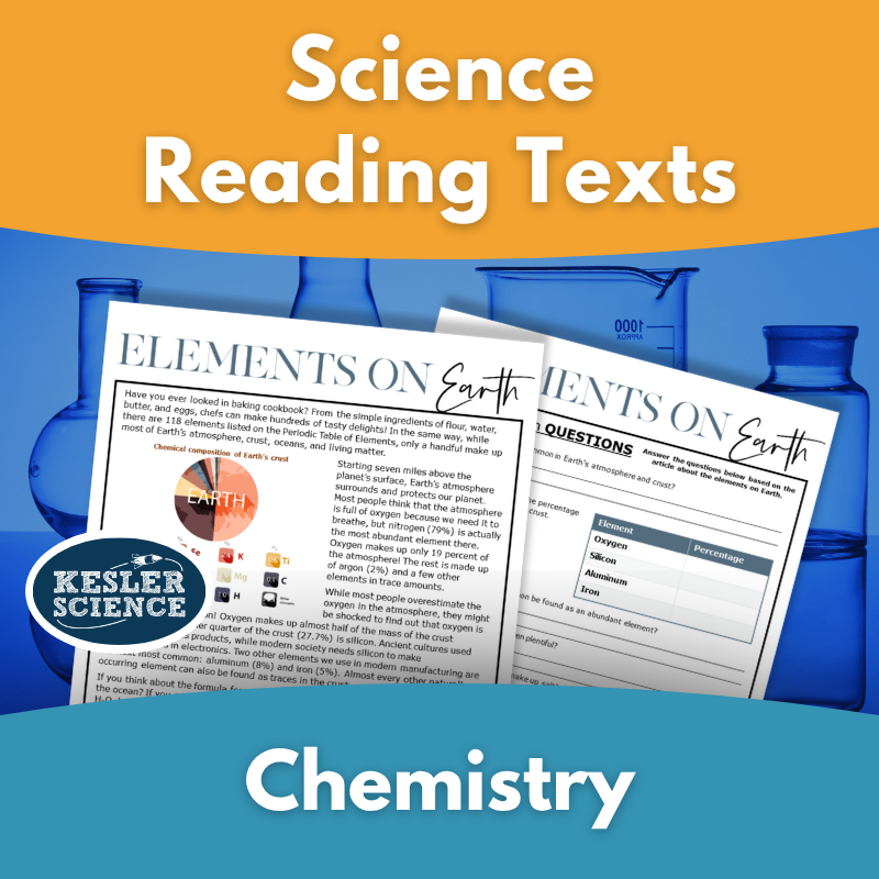 Science Reading - Physical Science - Chemistry