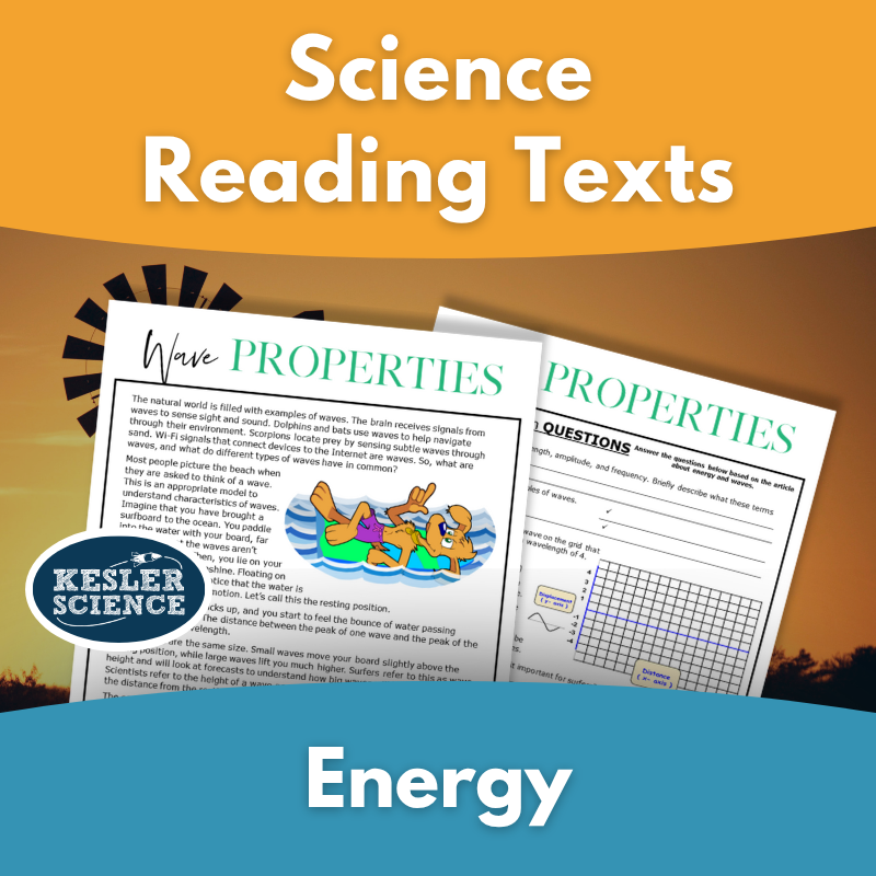 Science Reading - Physical Science - Energy