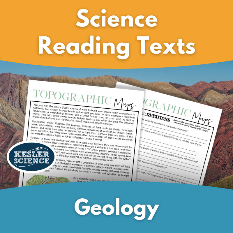 Science Reading - Earth Science - Geology