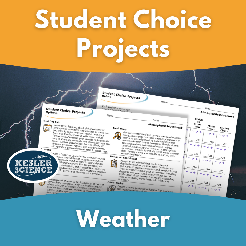 Student Choice - Earth Science - Weather