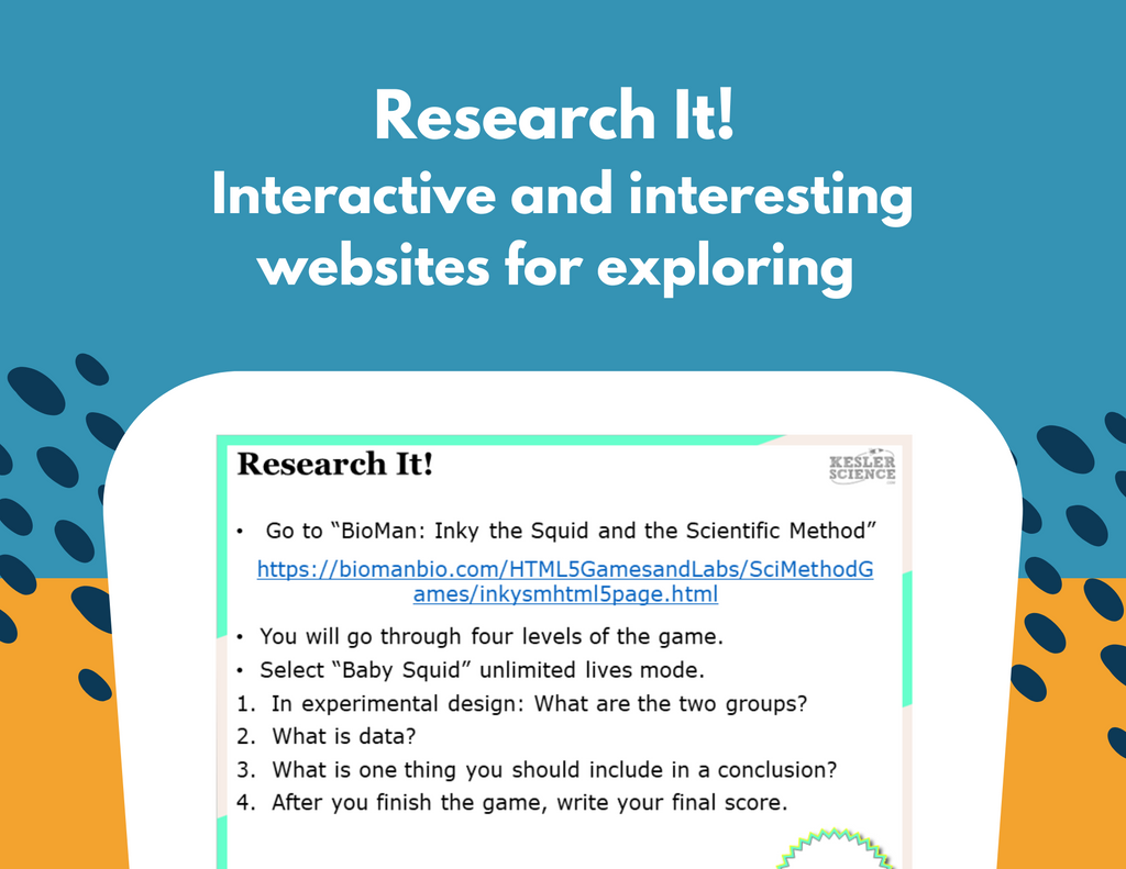 Scientific Method Station Lab - Grades 6-8