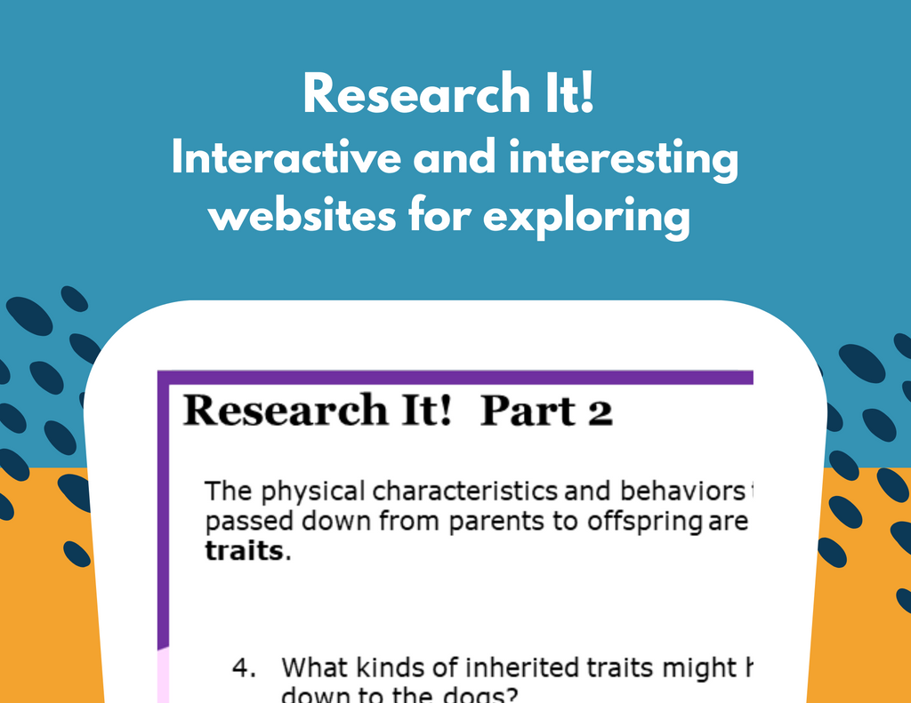 Exploring Traits - Student-Led Station Lab - 4th Grade
