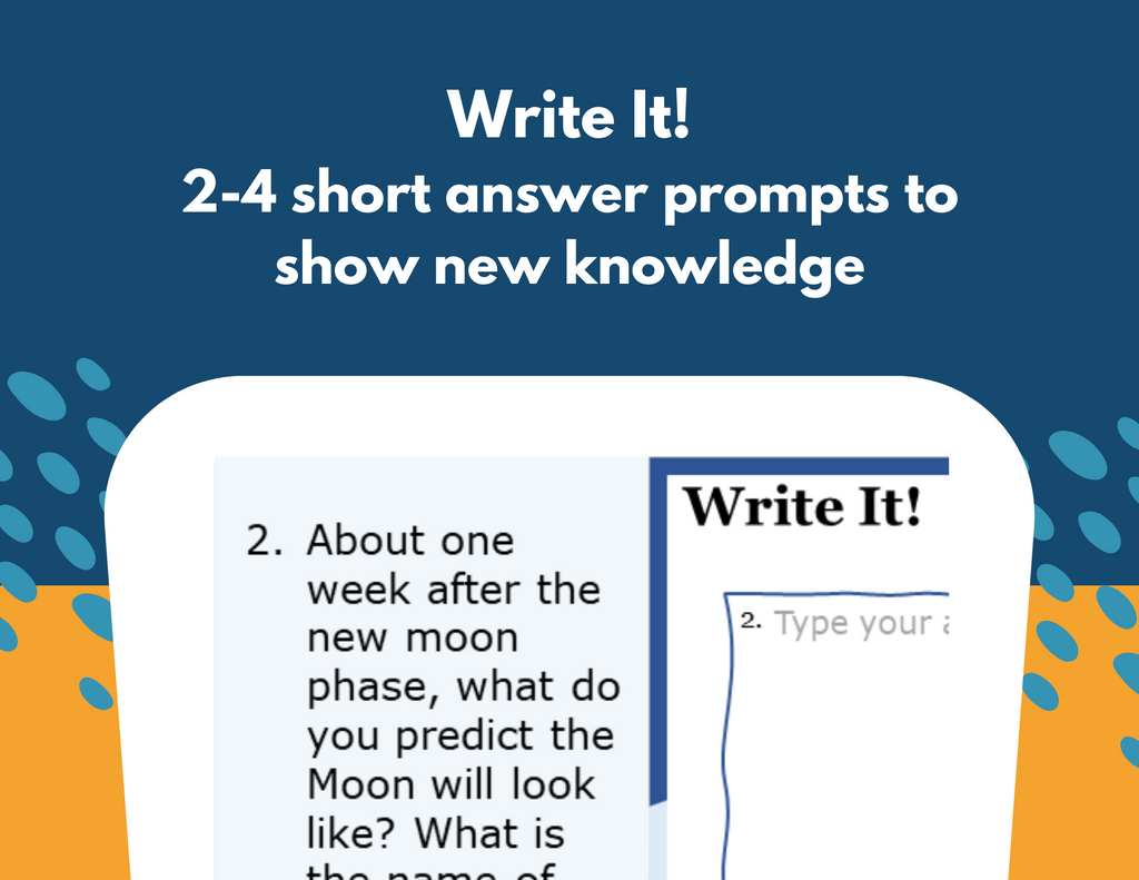 Patterns of Change - The Moon - Student-Led Station Lab - 4th Grade