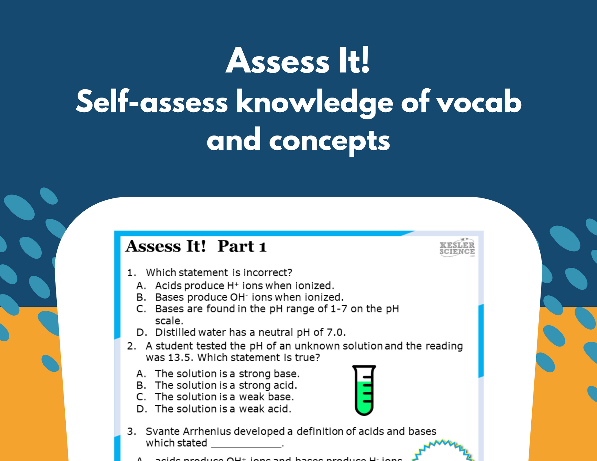 Acids & Bases Station Lab - MS 6-8 - Print, Virtual