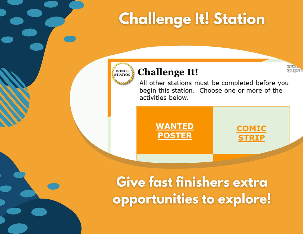 Newton's Laws Station Labs Bundle - Student-Led Station Lab - MS