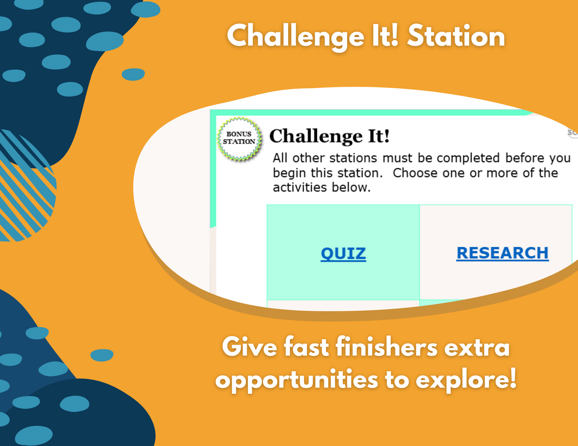 Graphing Station Lab - Grades 6-8