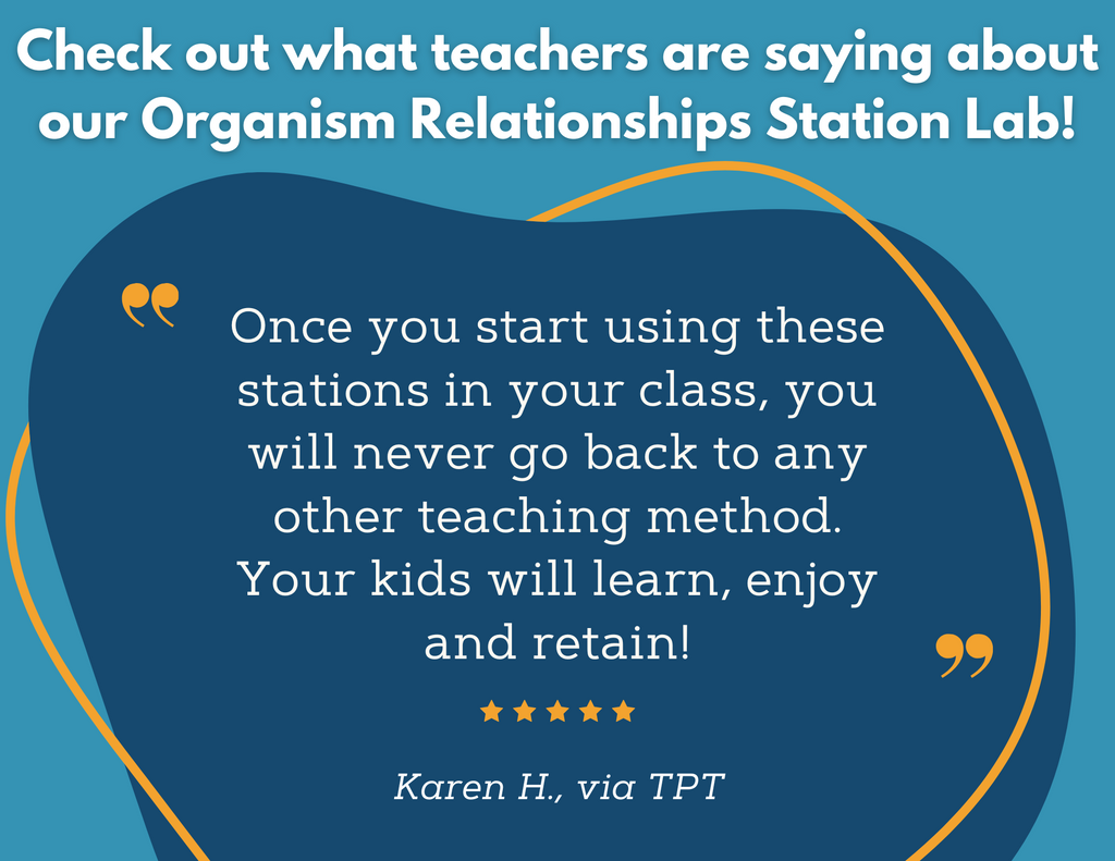Organism Relationships Station Lab - MS