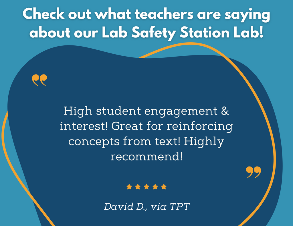 Lab Safety Station Lab - Grades 6-8