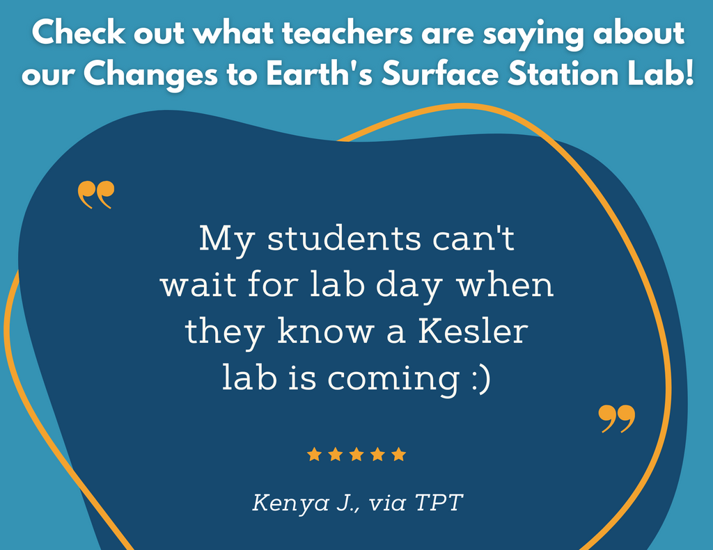 Changes to Earth's Surface - Student-Led Station Lab - 5th Grade