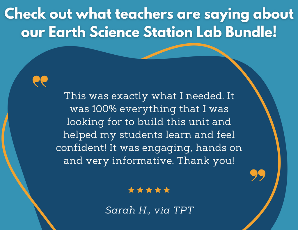 Earth Science Station Lab Bundle - Grades 6-8