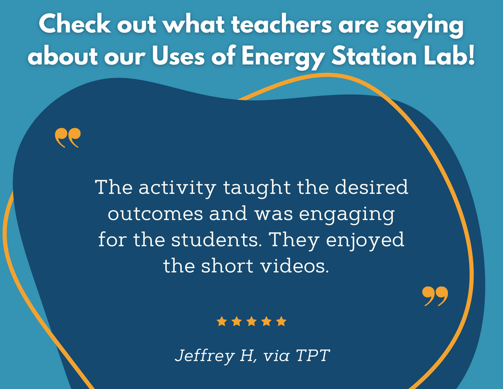 Uses of Energy - Student-Led Station Lab - 5th Grade
