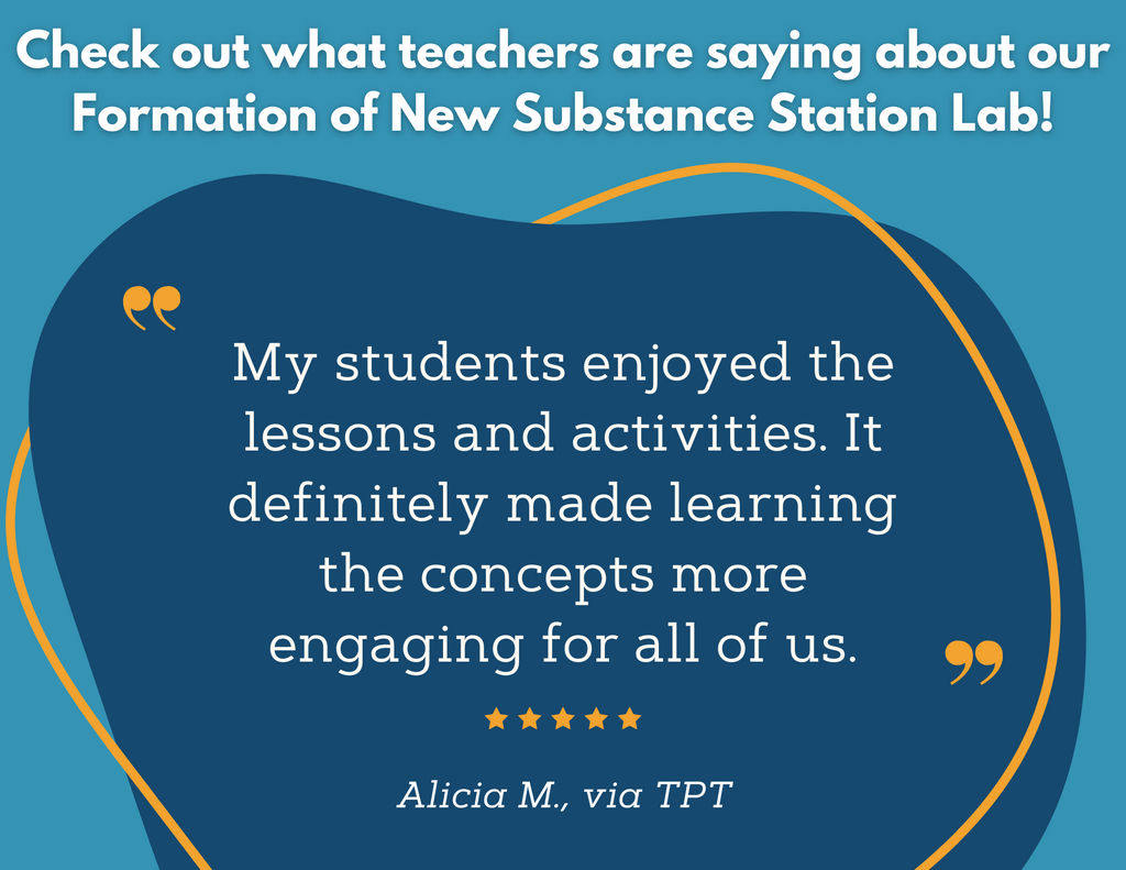 Formation of New Substances - Student-Led Station Lab - 5th Grade
