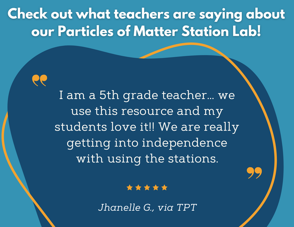 Particles of Matter - Student-Led Station Lab - 5th Grade