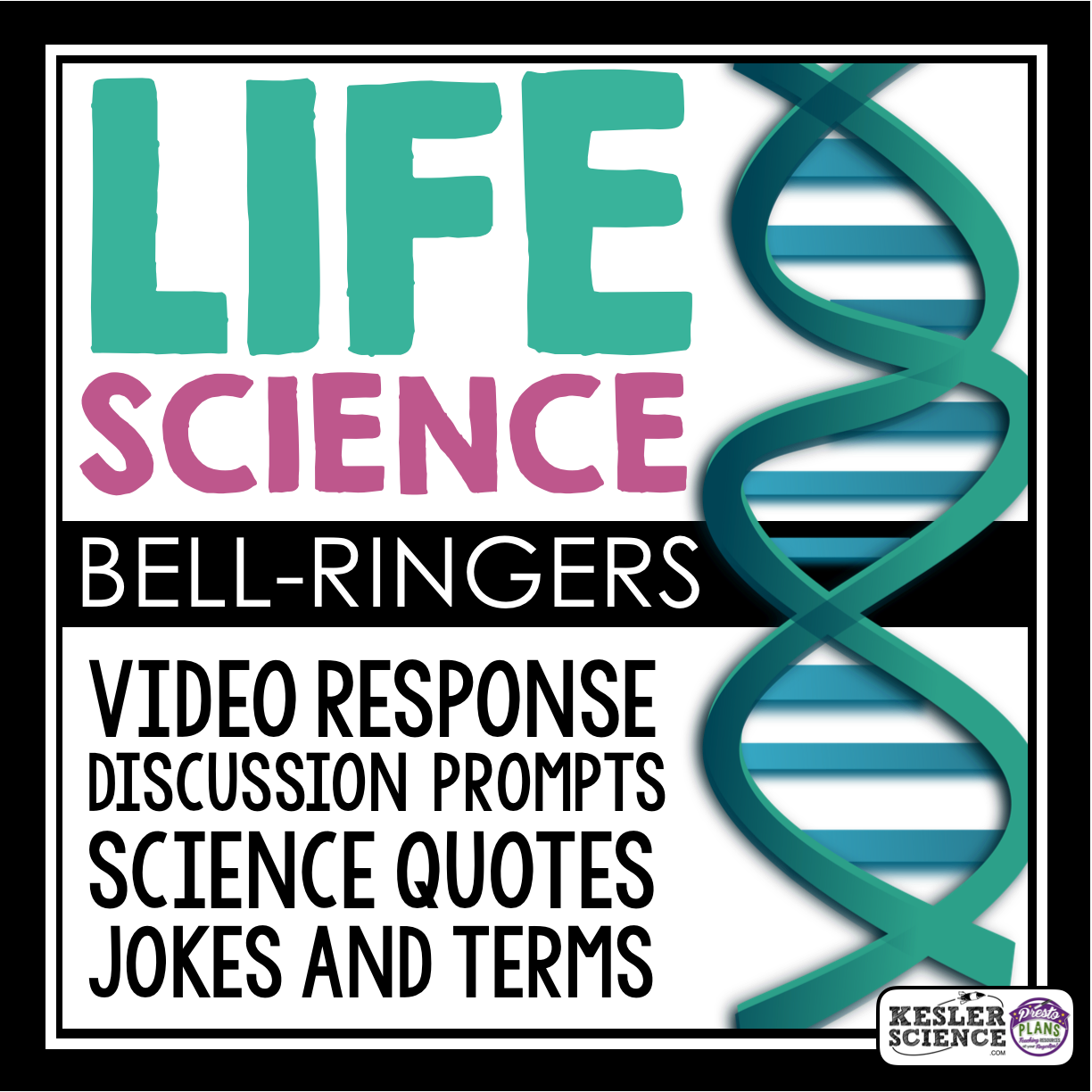 MS 6th 7th 8th Bellringers and Warm-Ups - Life Science