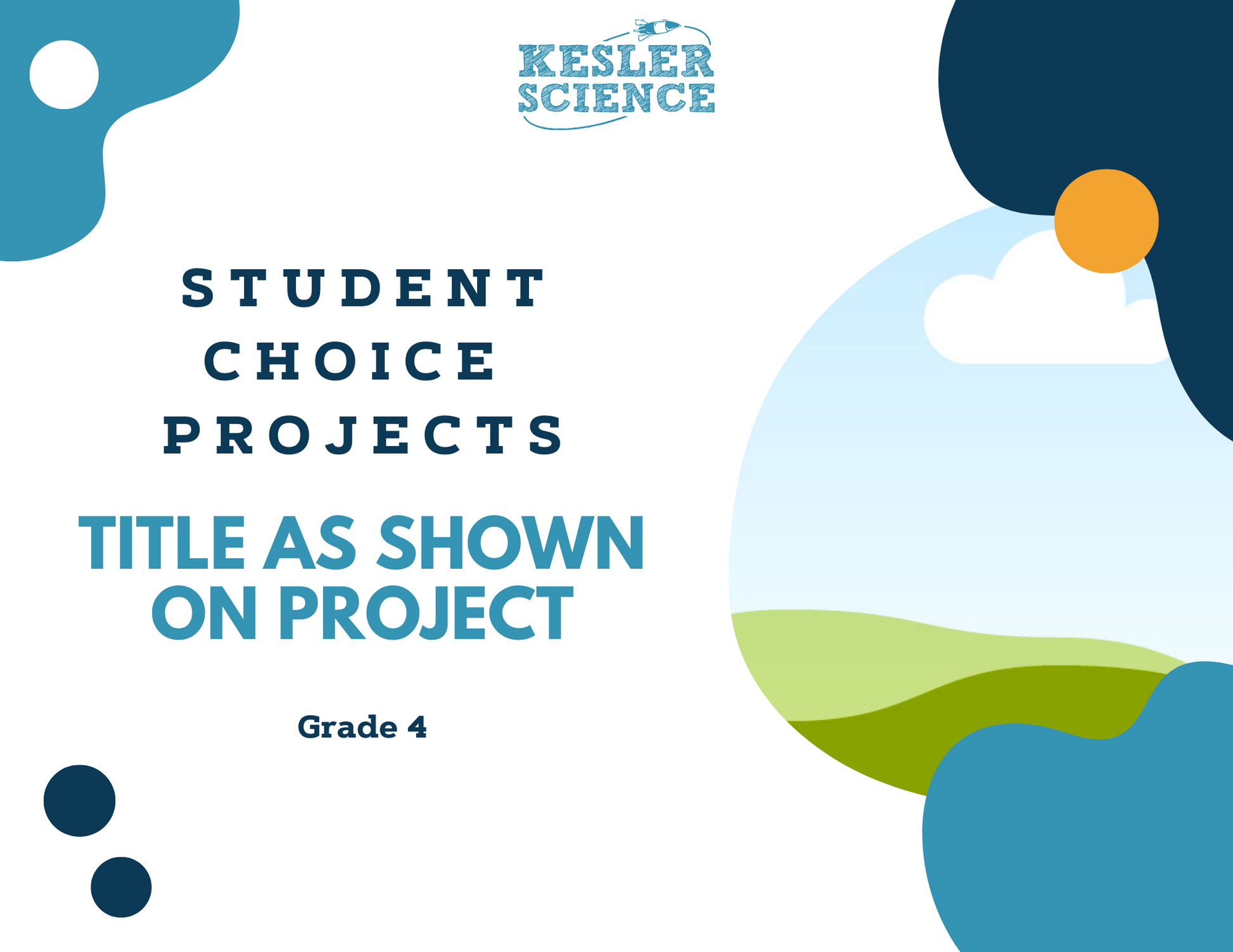 Patterns of Change - The Moon - Student Choice Projects - 4th Grade