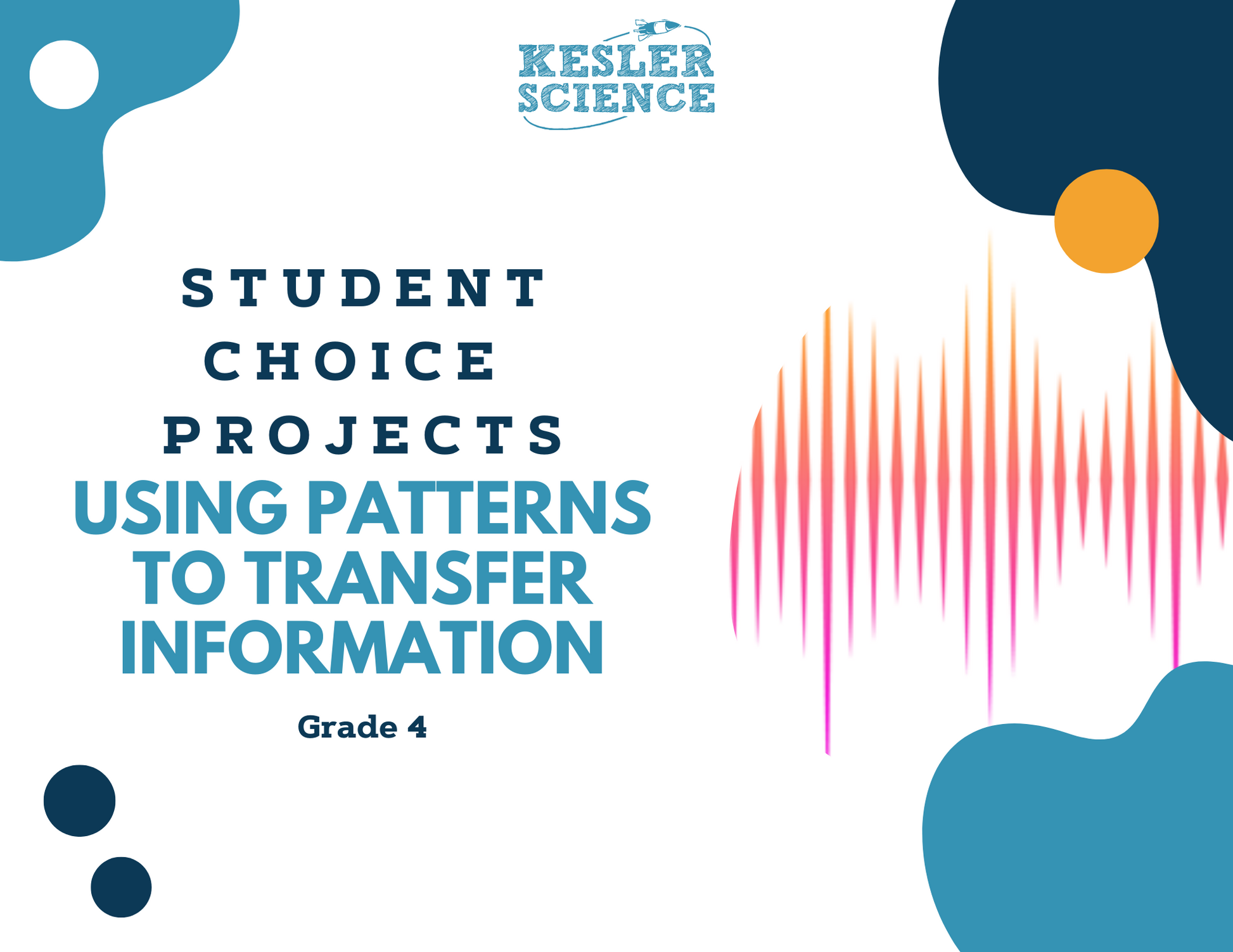 Using Patterns to Transfer Information- Student Choice Projects - 4th Grade