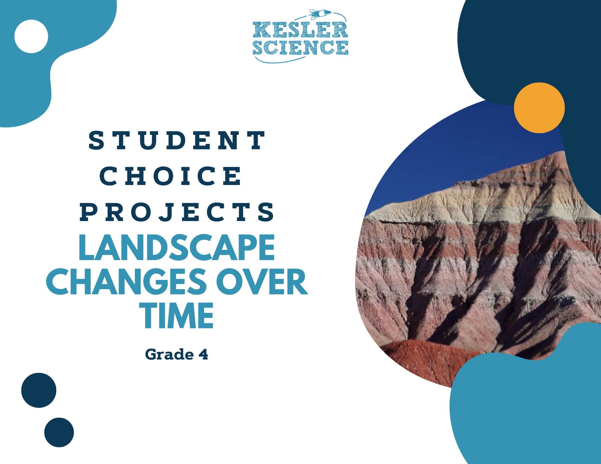 Landscape Changes Over Time - Student Choice Projects - 4th Grade