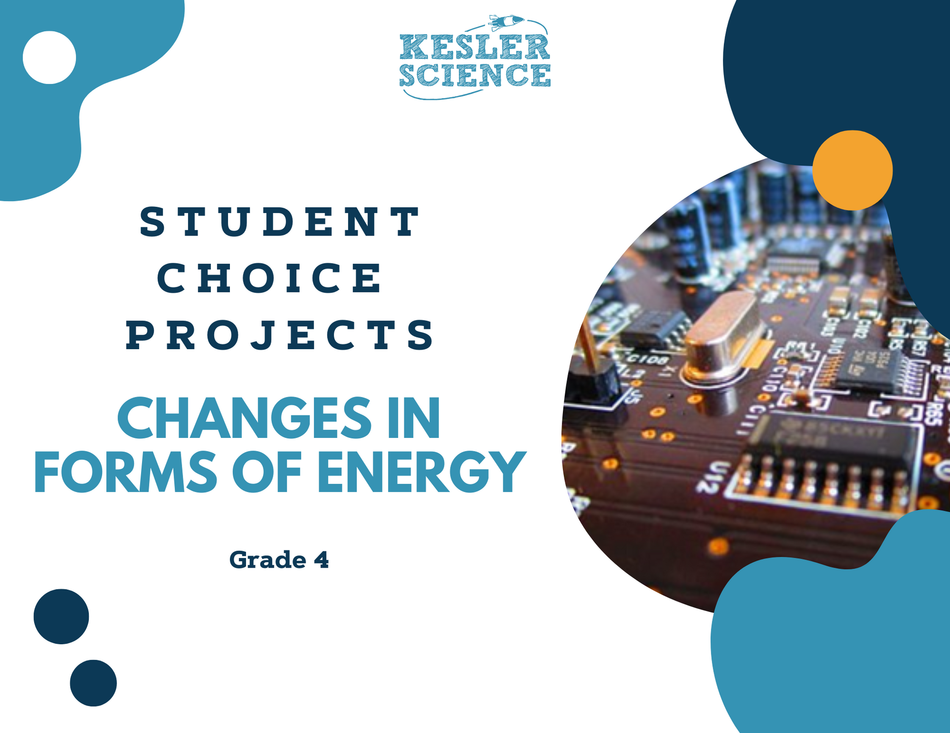 Changes in Forms of Energy - Student Choice Projects - 4th Grade