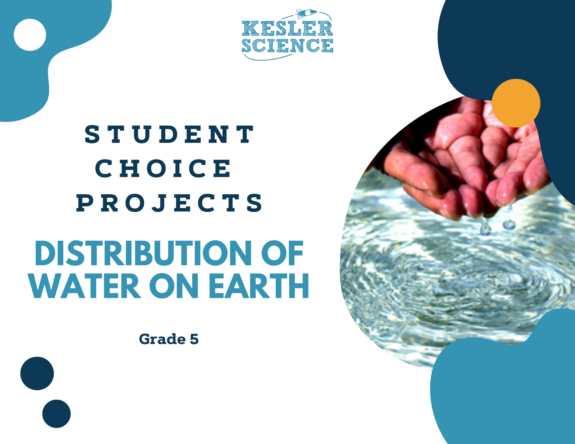Distribution of Water on Earth - Student Choice Projects - 5th Grade