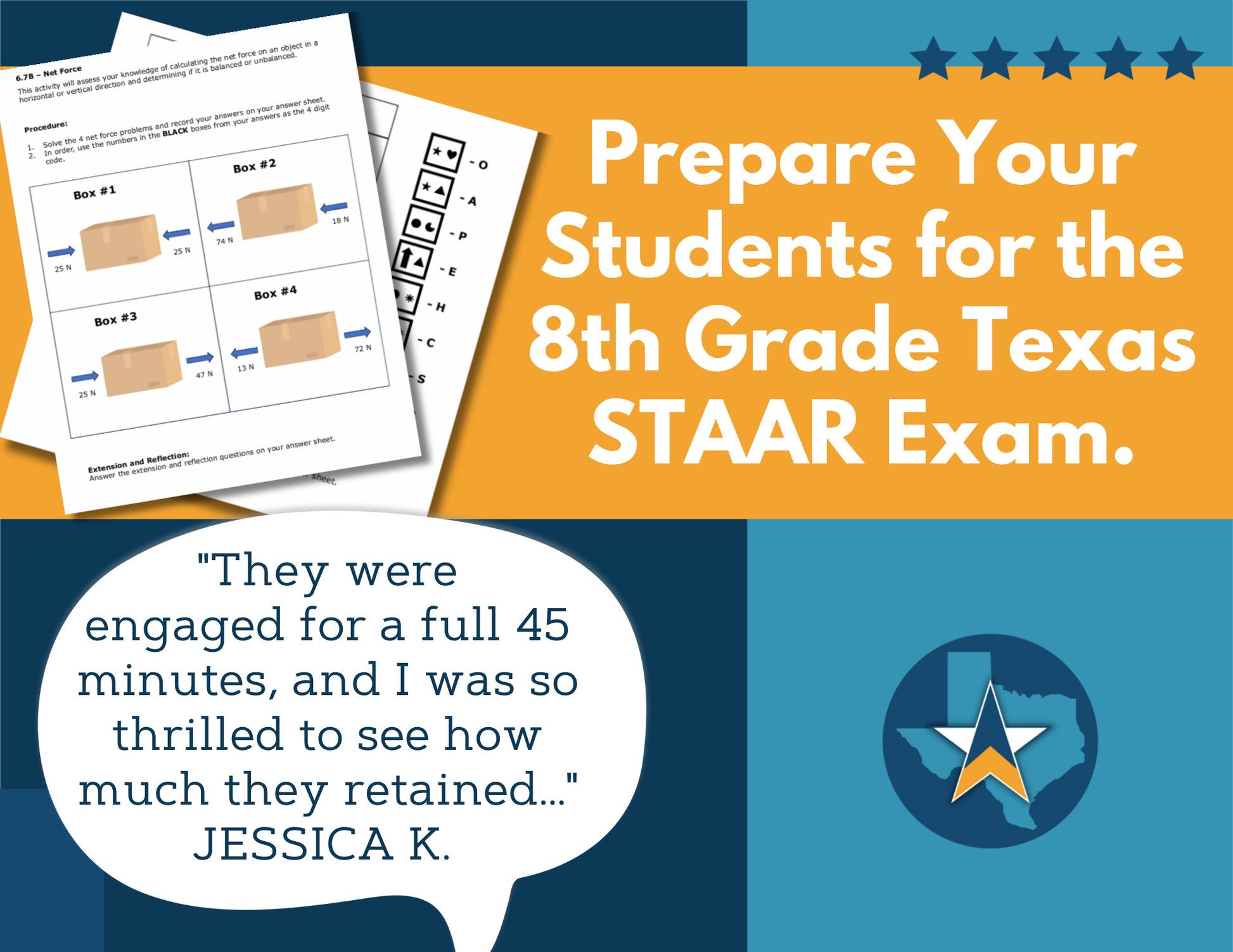 Lone STAAR Launch '26 for 8th Grade