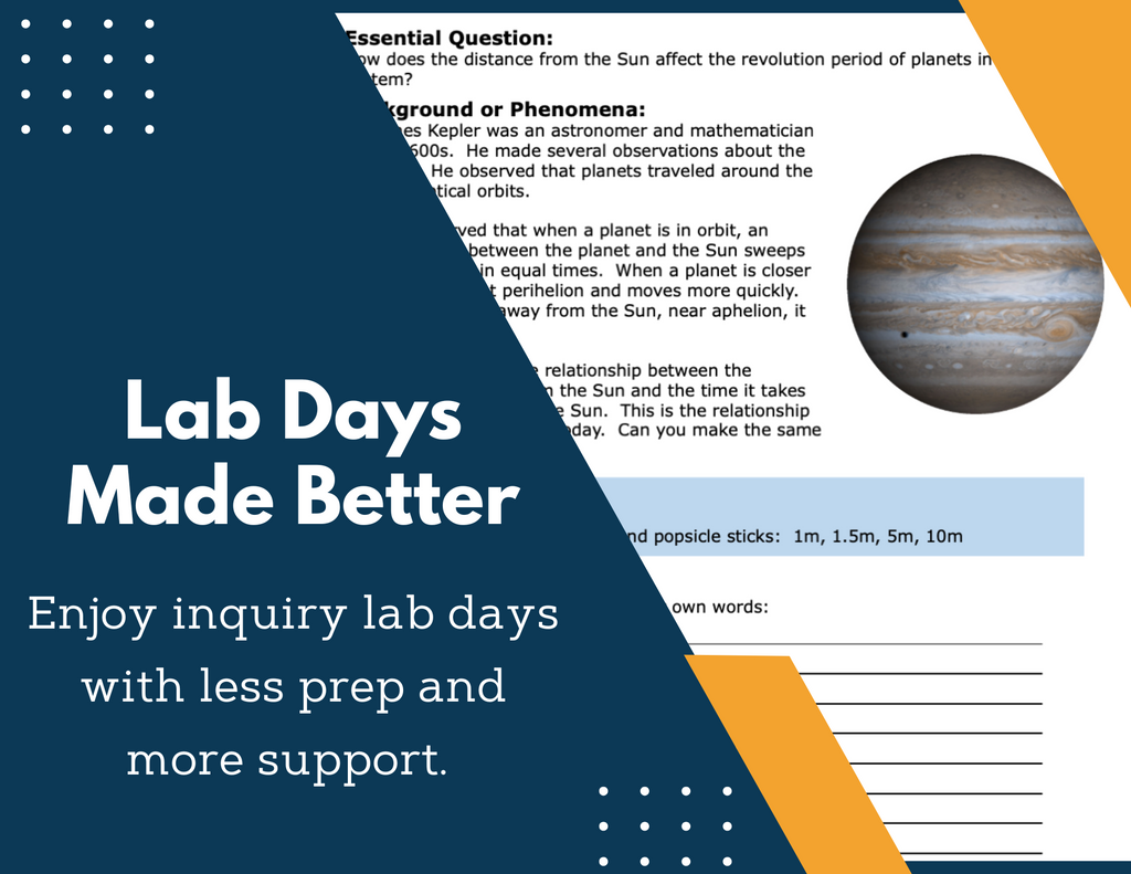 Planets Inquiry Lab - Objects in Space - MS 6-8 Science TEKS