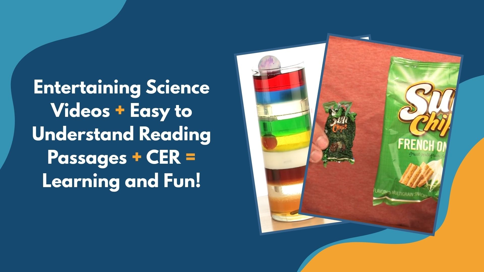 Shrinking Chip Bag - Spangler Video Worksheets with CER