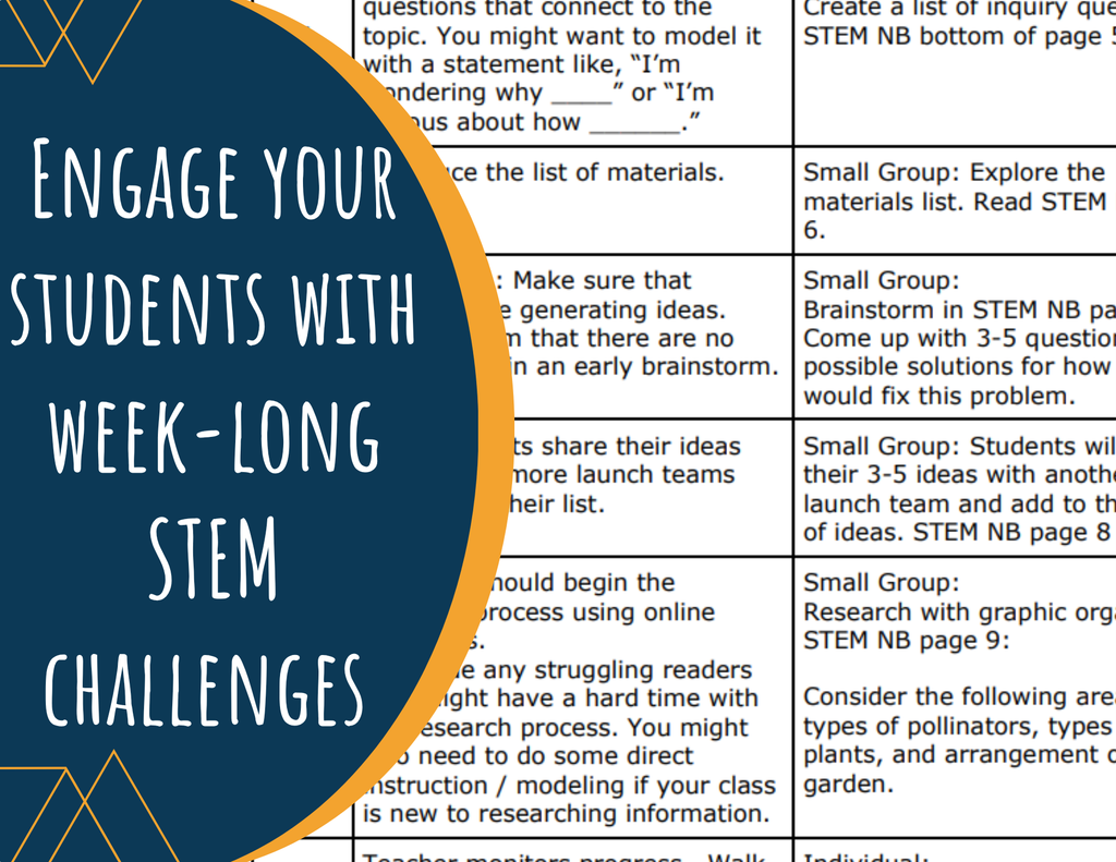 STEM Challenge - Project All Abuzz - Design a Pollinator Garden