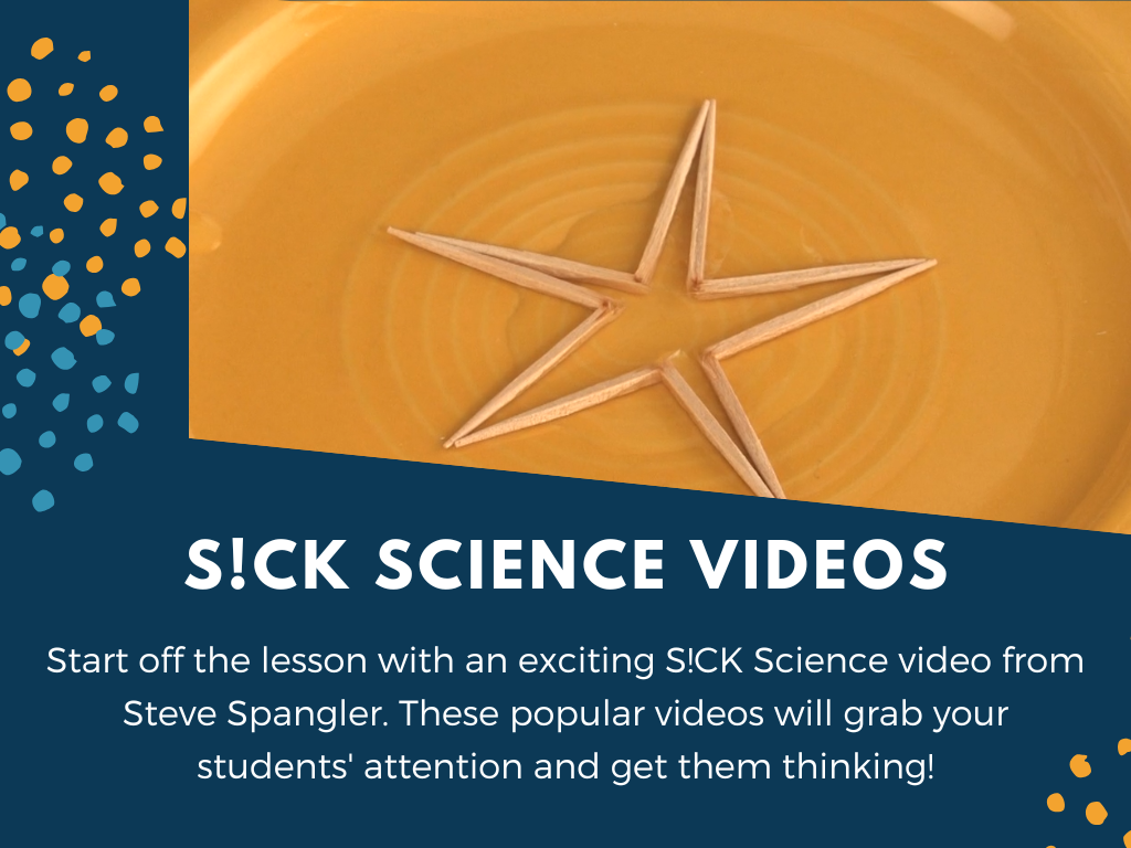 STEM Starters - Toothpick Star Trick - No-Prep PreK-8