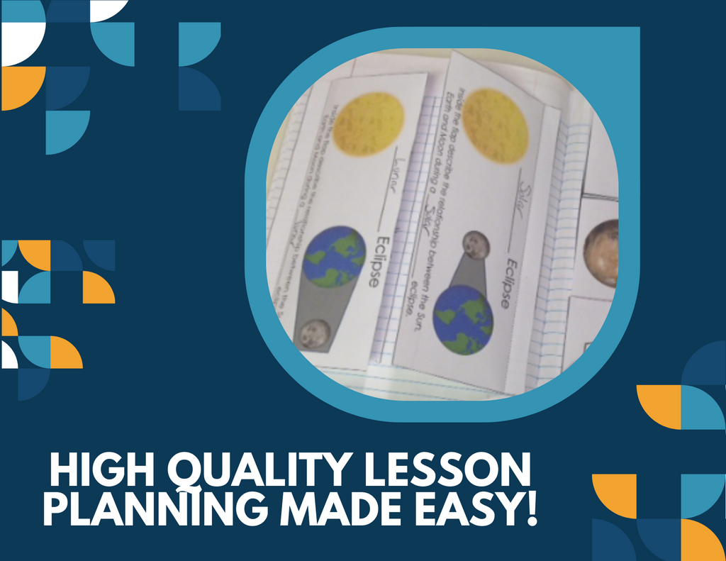 Solar System & Planets Interactive Notebook Pages - Paper INB - MS 6-8