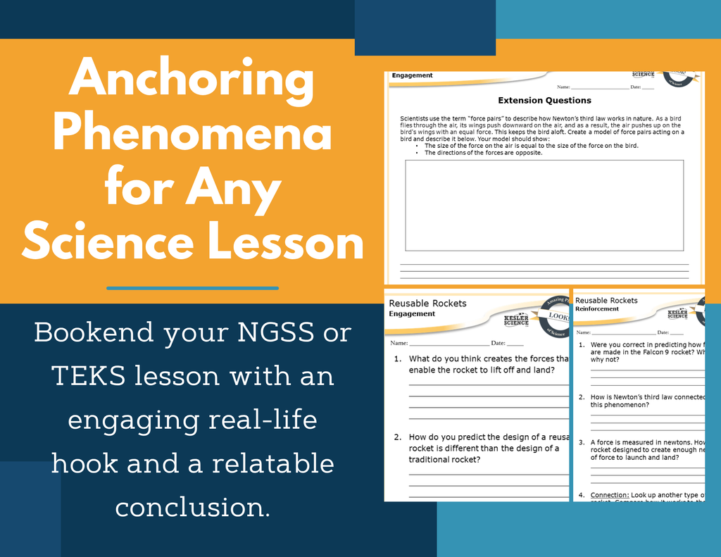 Amazing Anchors Newton's Laws (Reusable Rockets) - MS 6-8