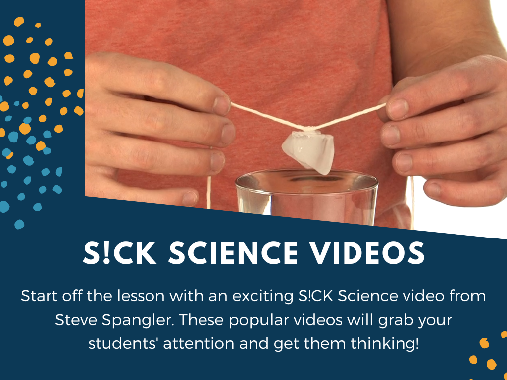 STEM Starters - Ice Cube Rope - No-Prep PreK-8