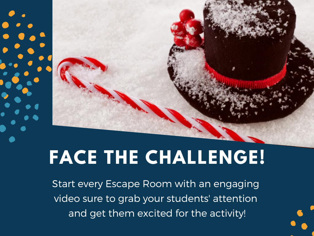 Winter Wonderland Season 2 Escape Room - 6th 7th 8th Grade Science Review Activity