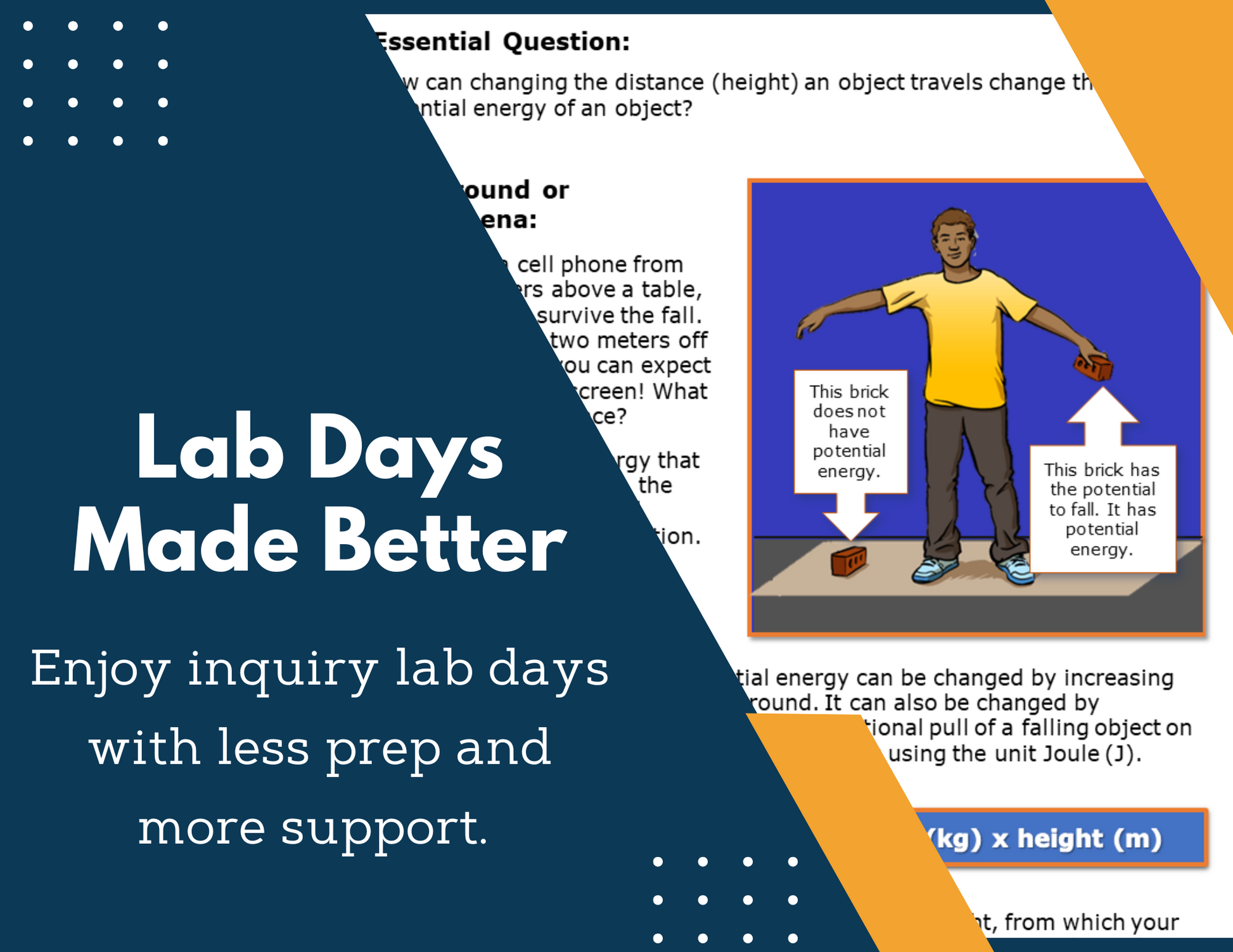 Energy Bundle - Print Inquiry Labs with CER - Grades 6-8