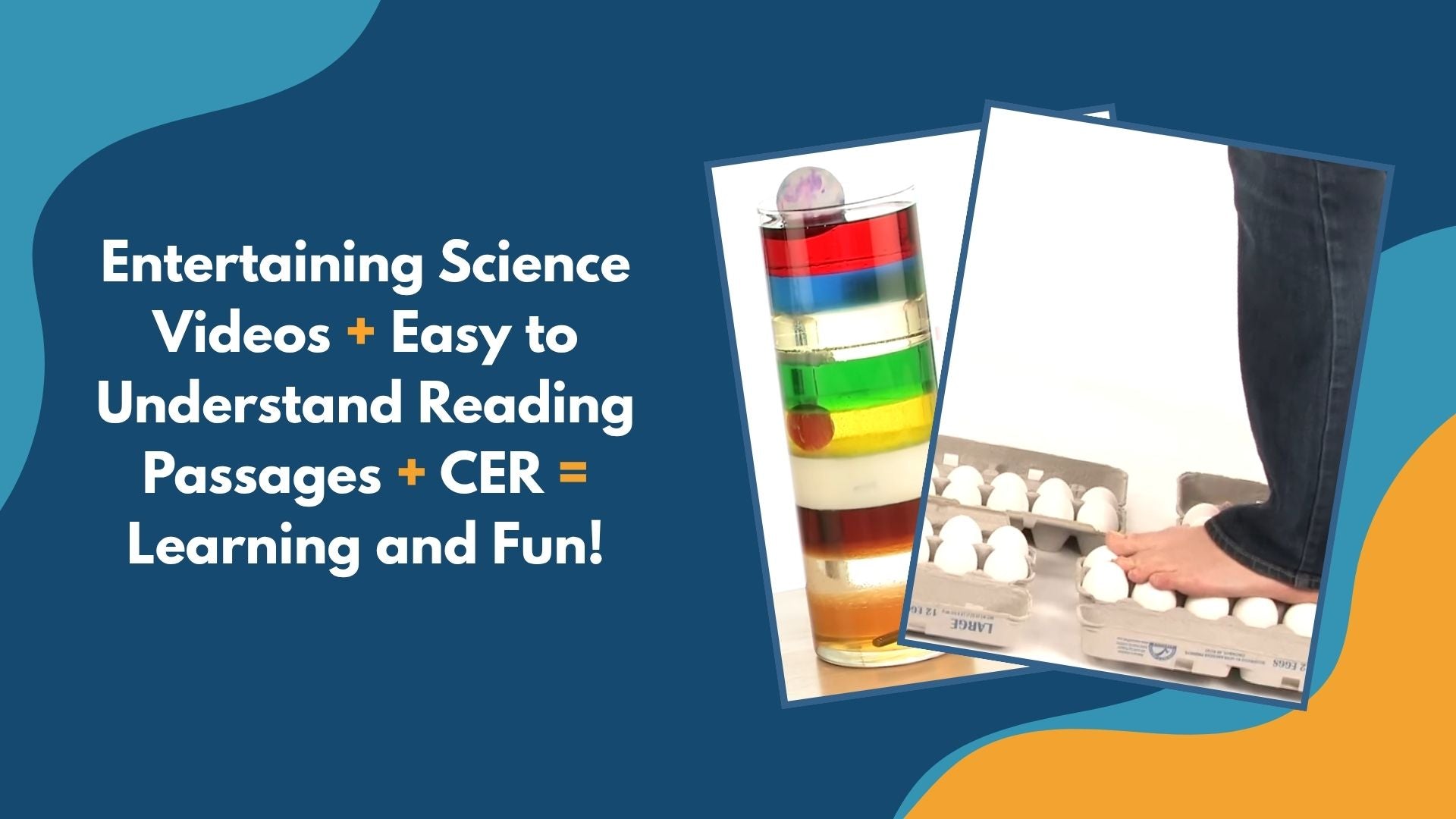 Walking on Eggs - Spangler Video Worksheets with CER