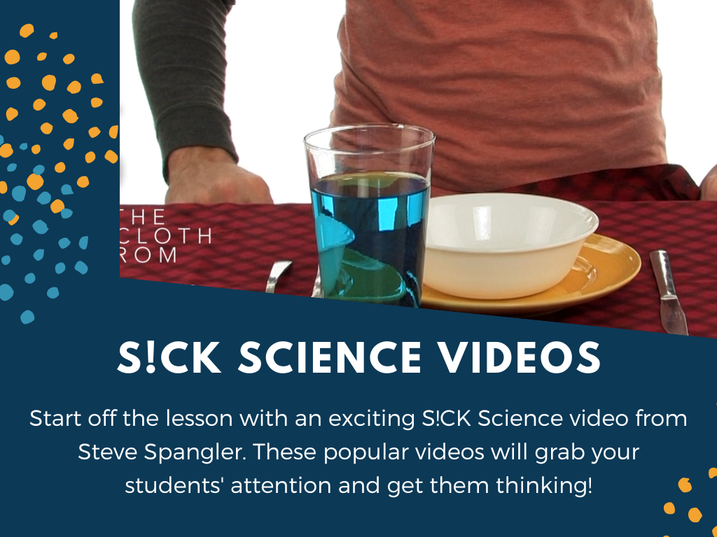 STEM Starters - Tablecloth Trick - Easy PreK-8