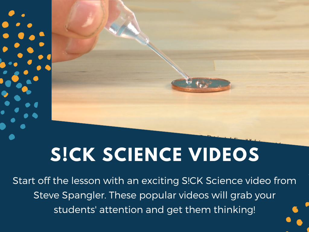 STEM Starters - Drops on a Penny - Easy PreK-8