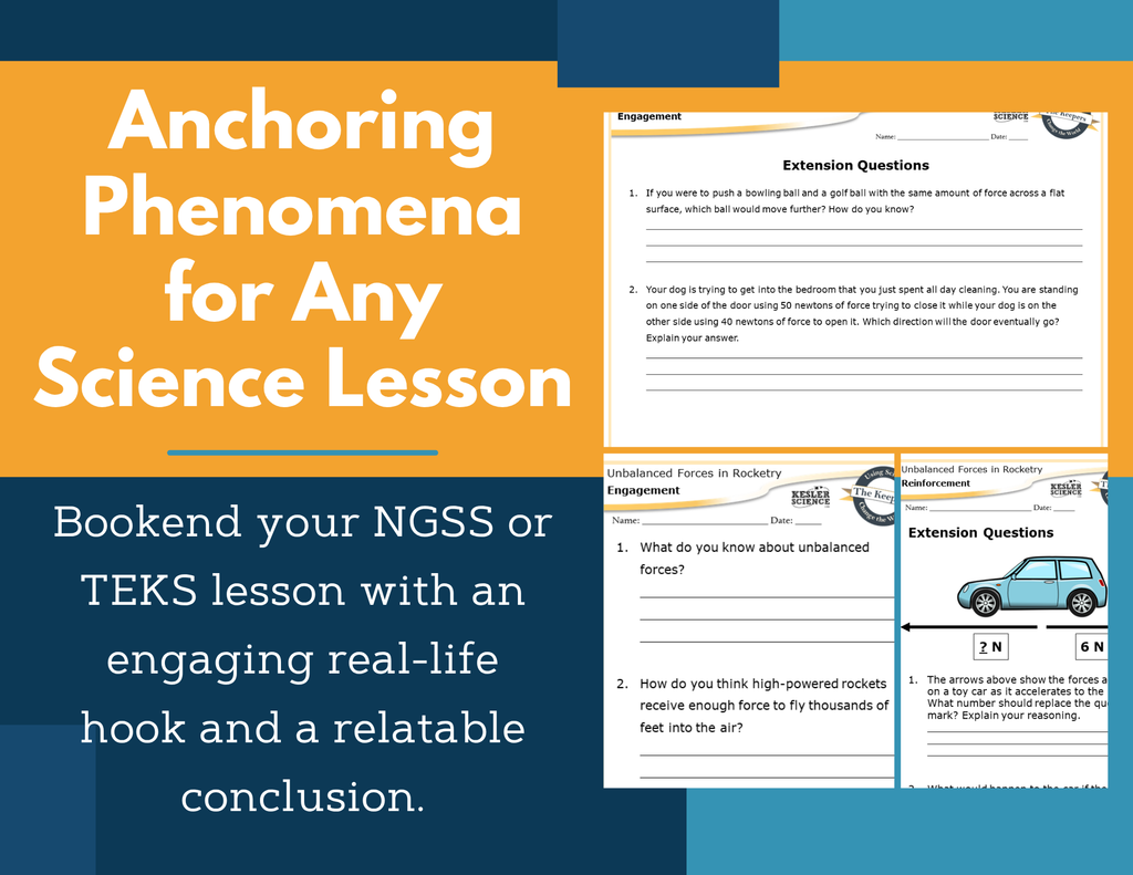 Amazing Anchors Net Force (Unbalanced Forces in Rocketry) - MS 6-8