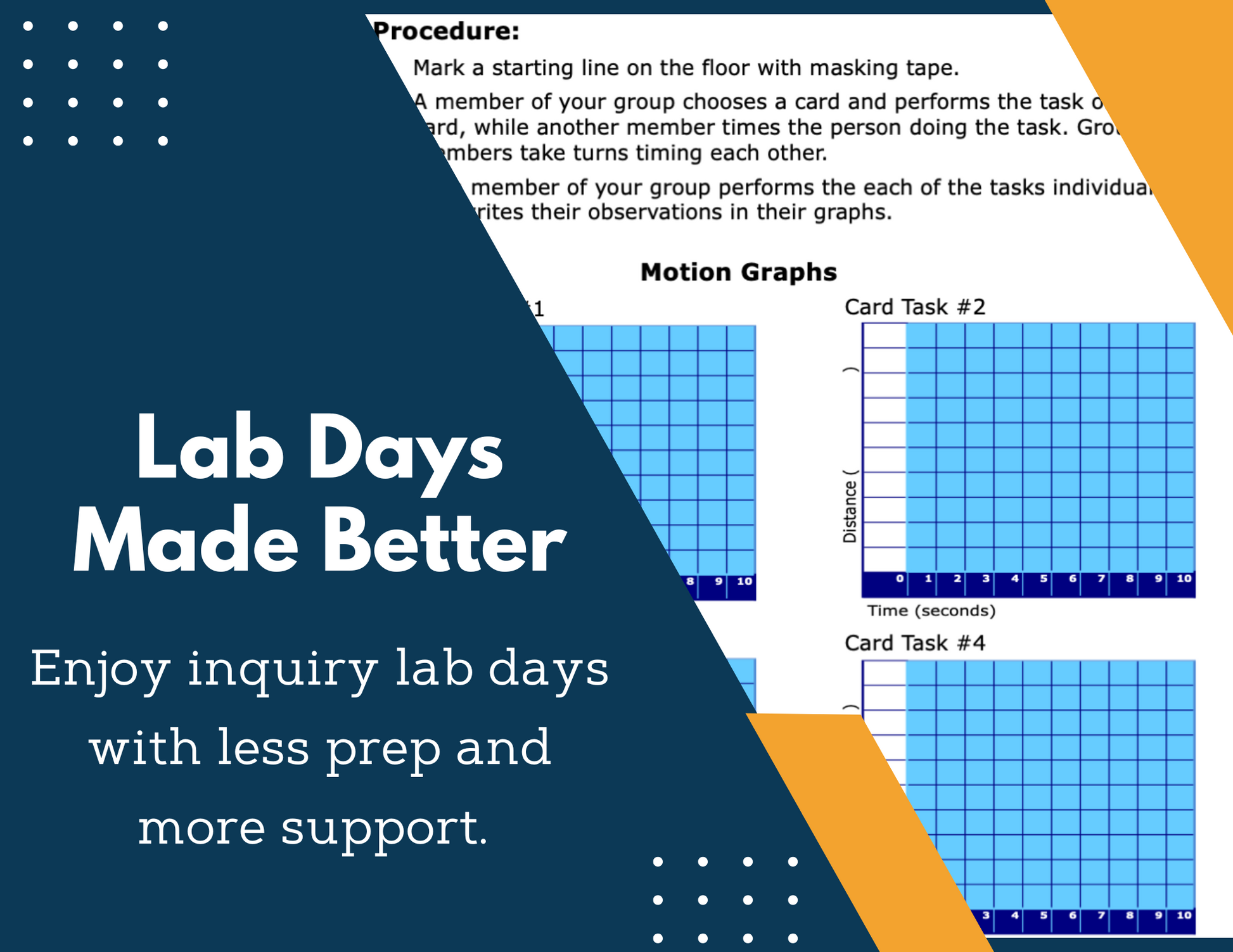 Motion Graphing Inquiry Lab - MS 6-8 Science TEKS