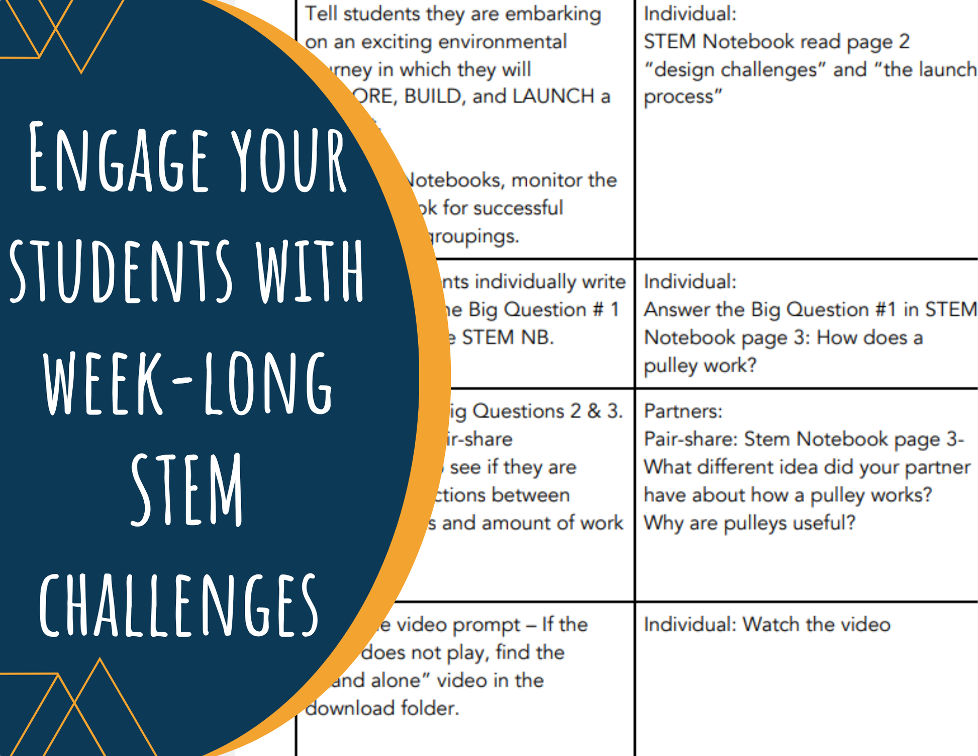 STEM Challenge - Project: Move - Design a Pulley System To Move a Heavy Load