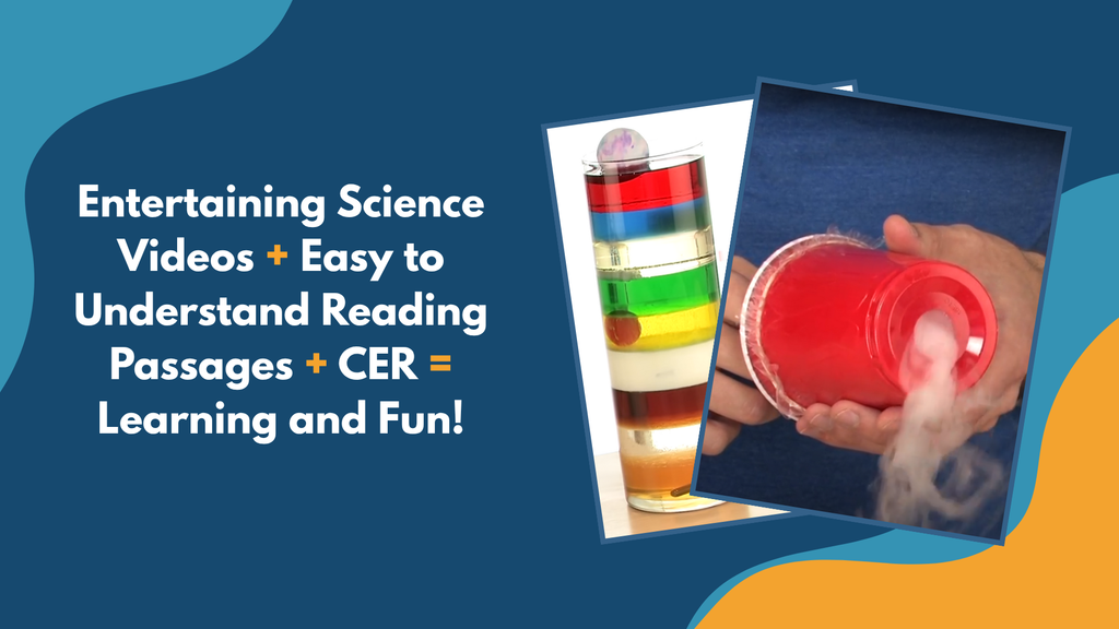 Dry Ice Smoke Rings - Spangler Video Worksheets with CER