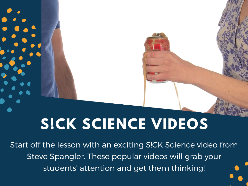 STEM Starters - Soda Can Shake Up - Easy PreK-8