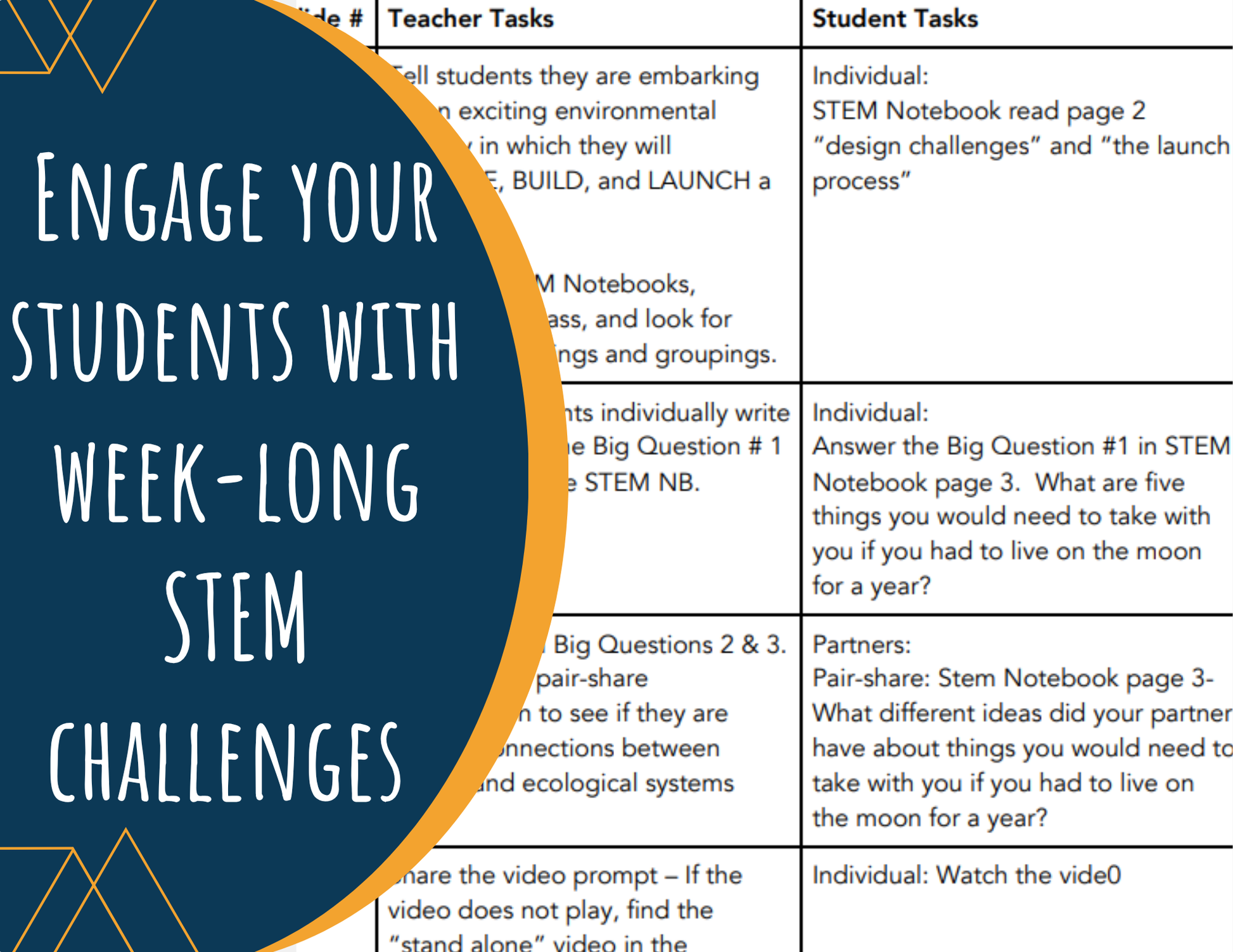 STEM Challenge - Project: Lunar Base - Design a Lunar Colony