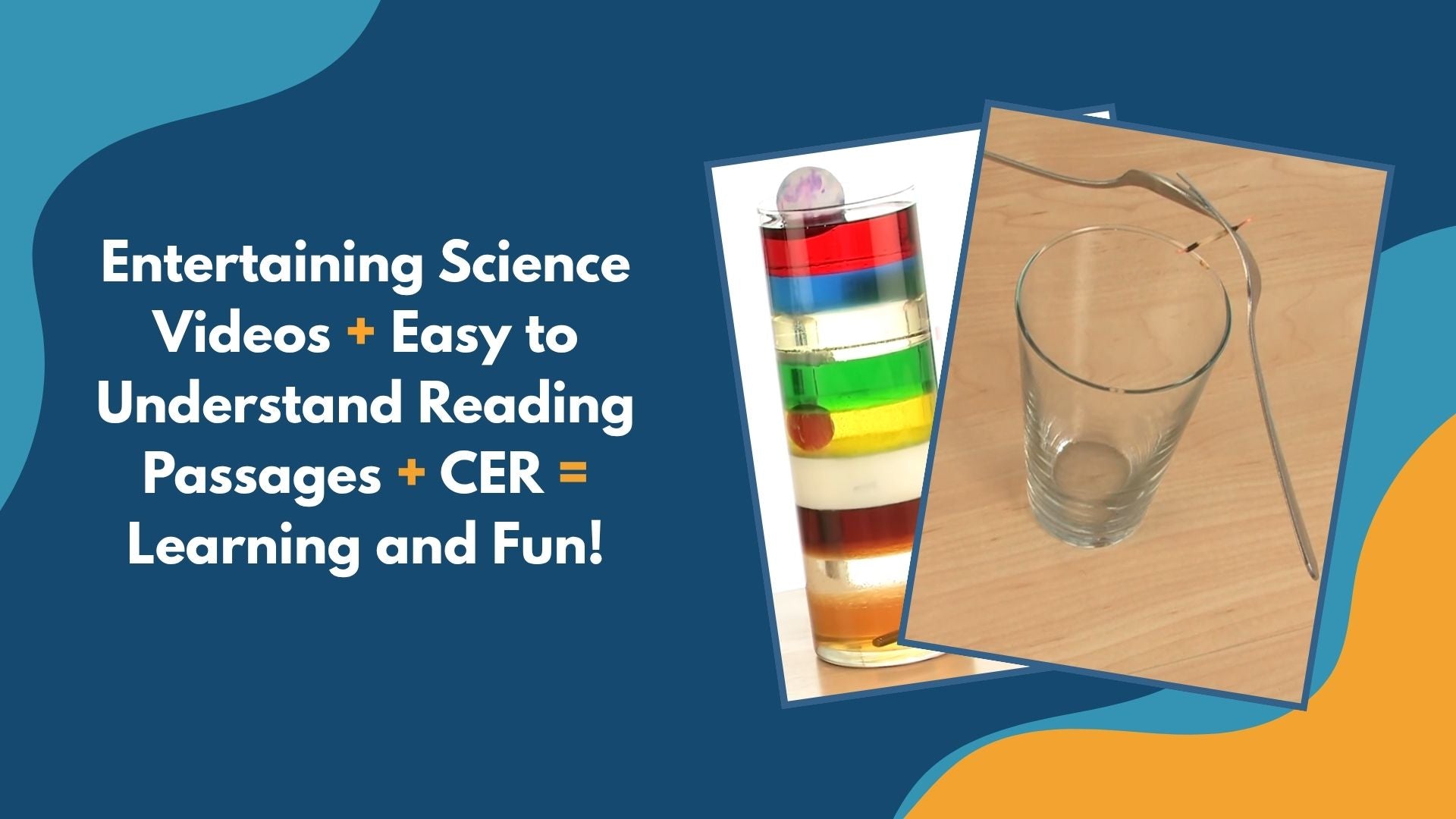 Balancing Utensils - Spangler Video Worksheets with CER