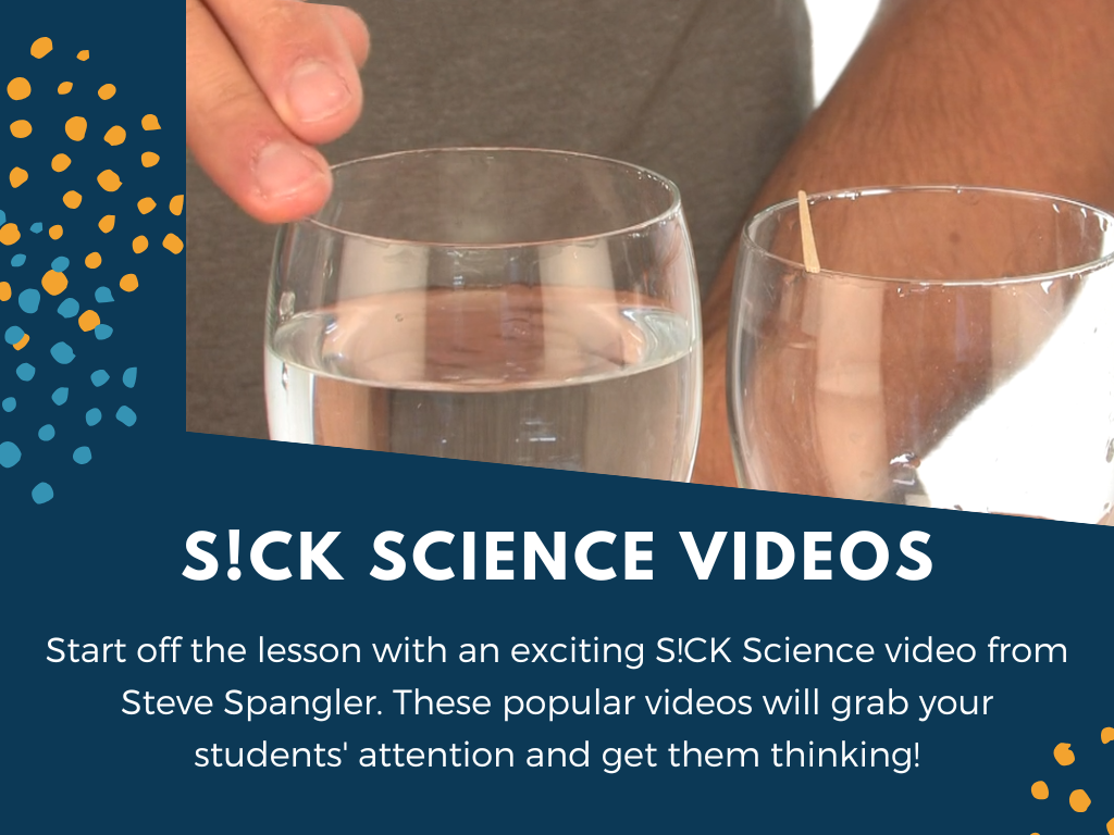 STEM Starters - Singing Glass Toothpick - Easy PreK-8