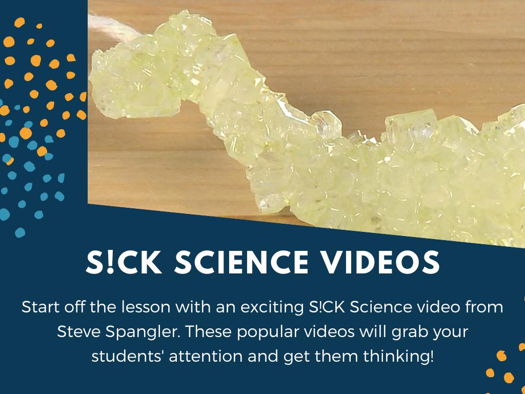 STEM Starters - Homemade Rock Candy - Easy PreK-8